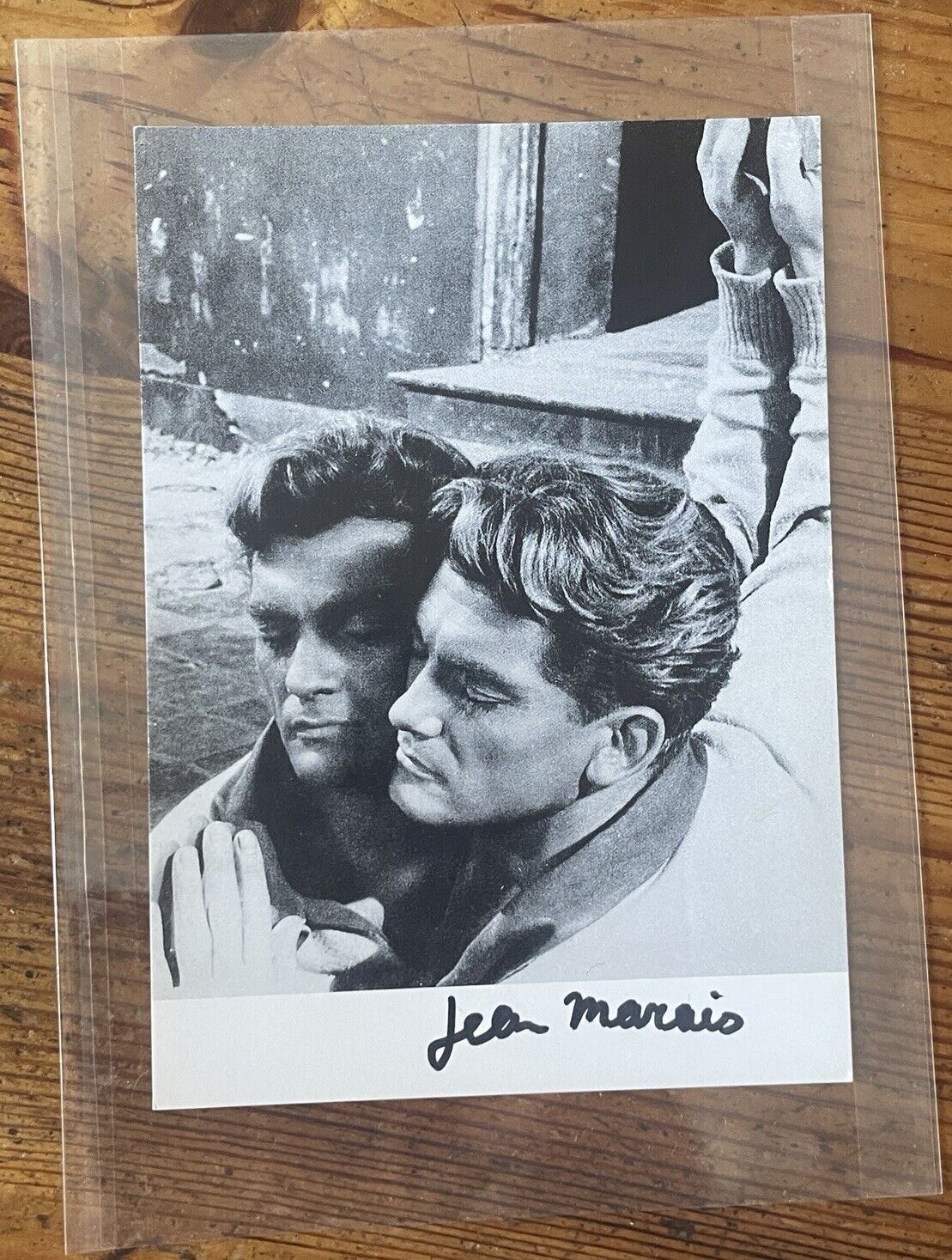 Jean Marais 1913-1998 French Actor & Artist Autograph Hand Signed Photo Postcard