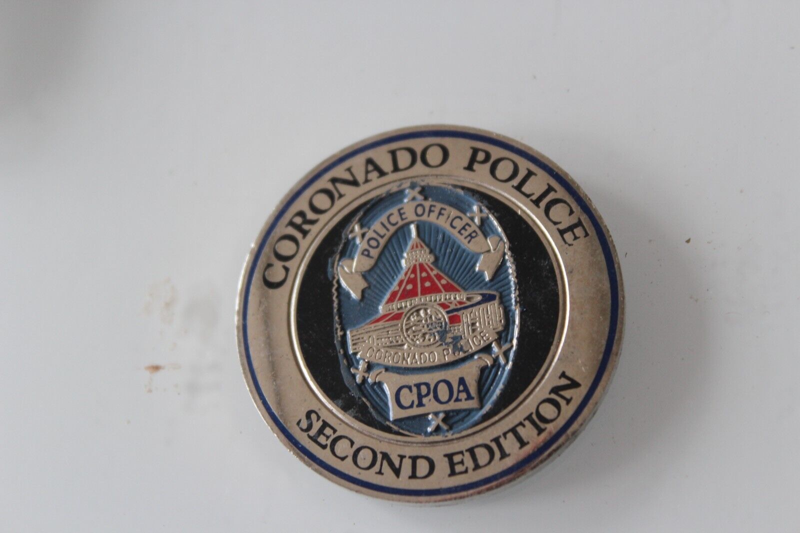 Coronado Police Second Edition CPOA Challenge Coin