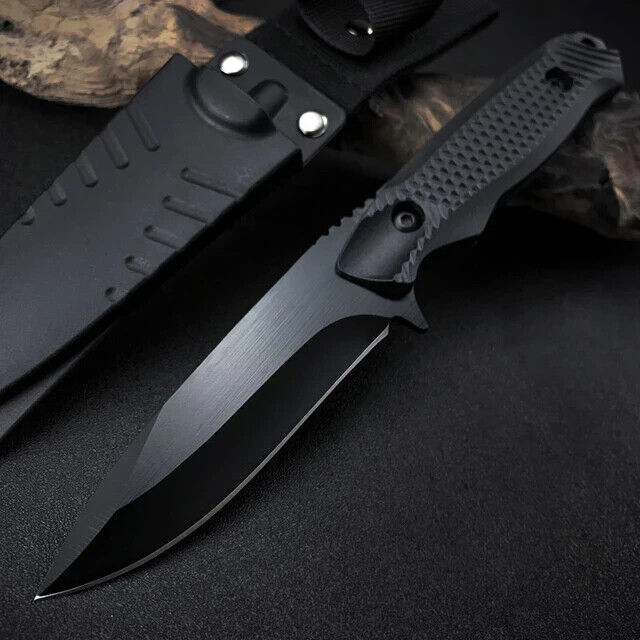 Outdoor Small Straight Knife Integrated Keel Knife Self-Defense Portable Knife