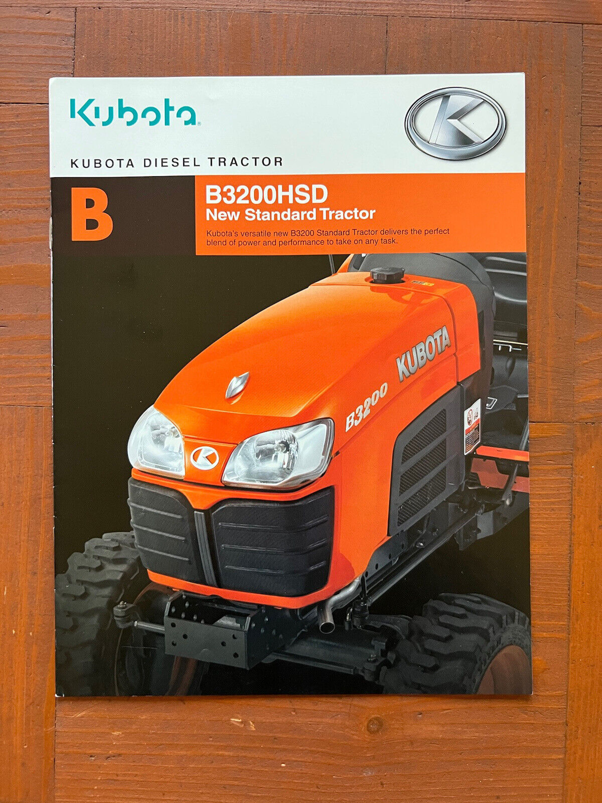 2008 Kubota B3200 sales brochure