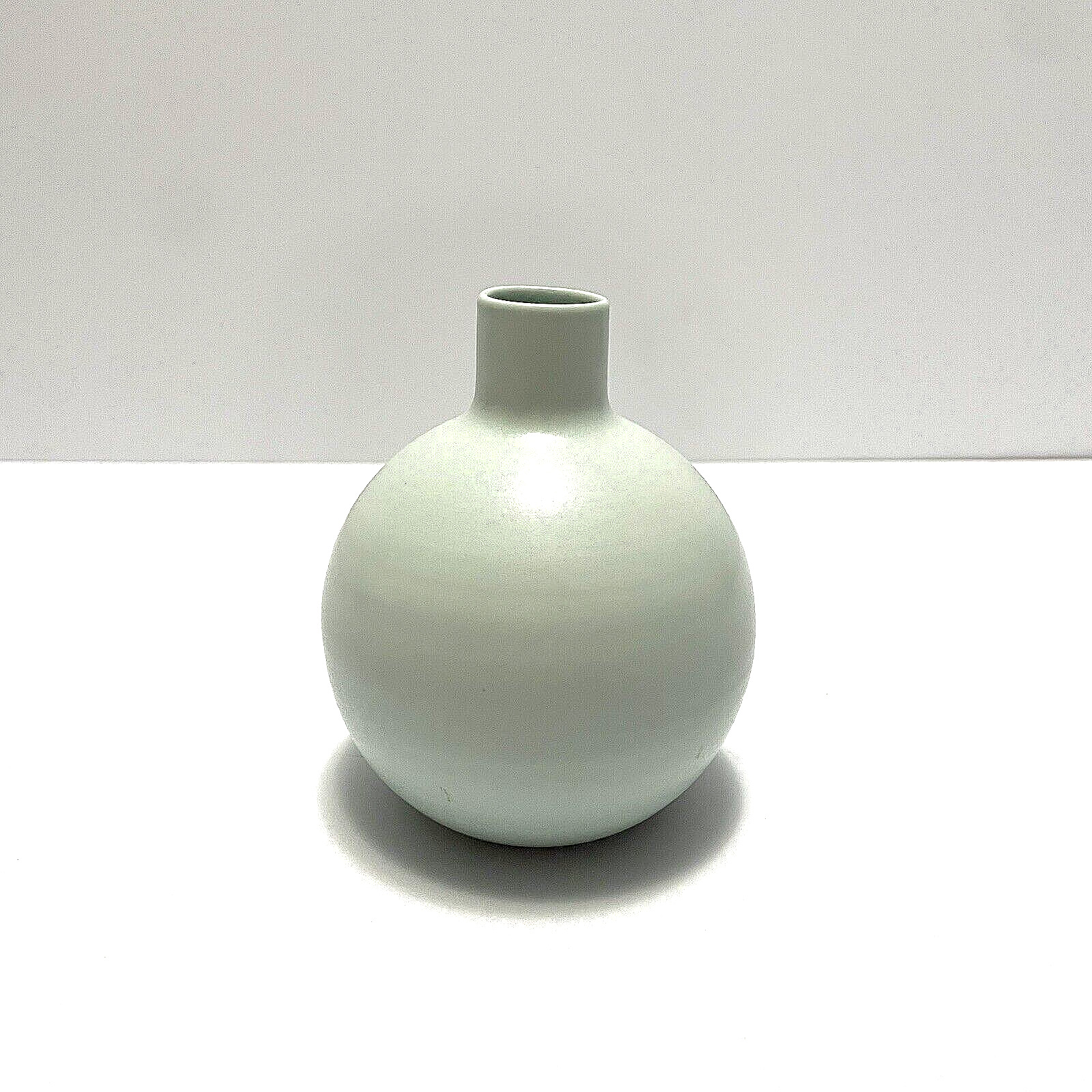 FELT + FAT Bud Vase,  4 in x 3.5 in , Handmade, Pigeon Color