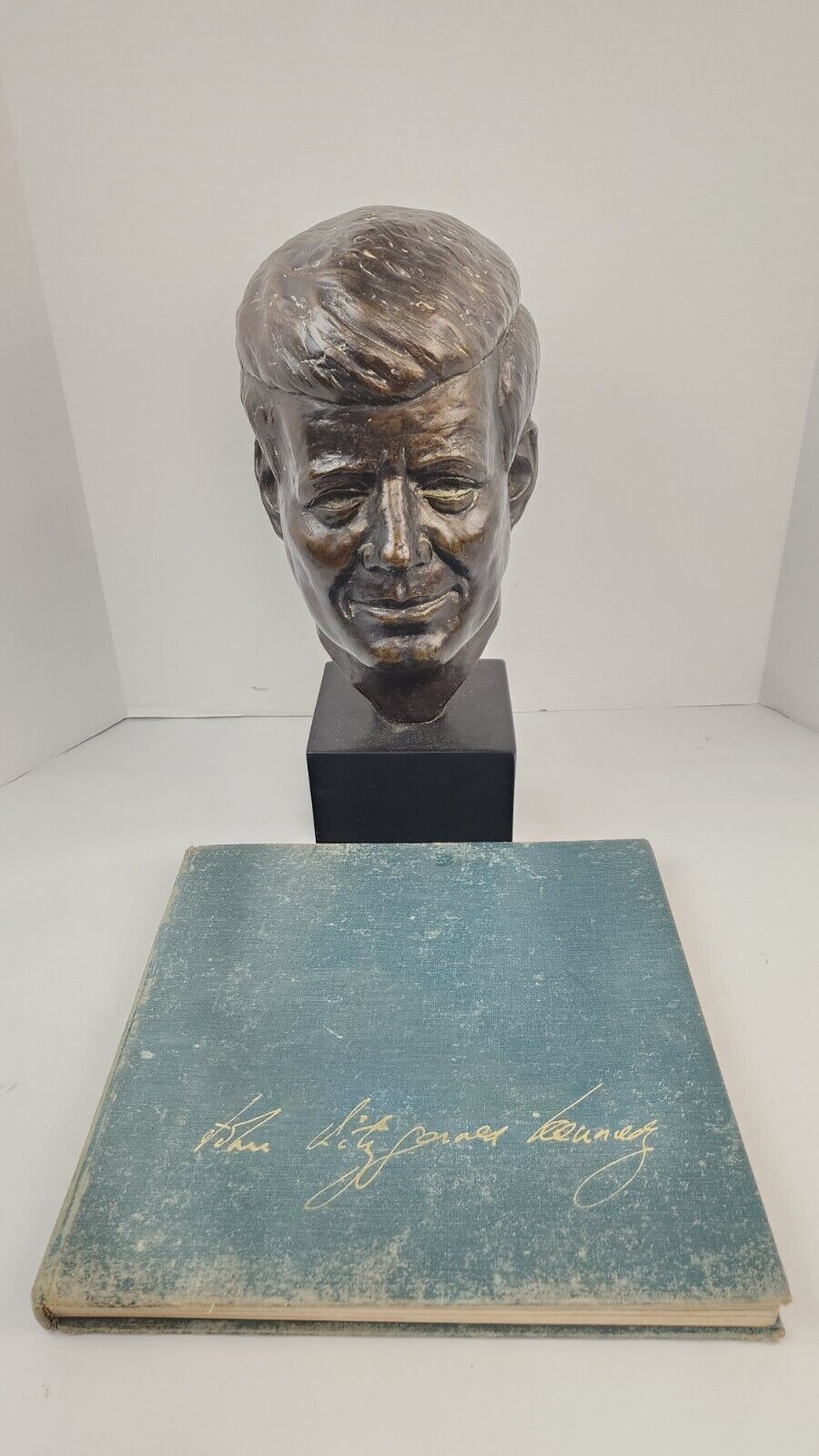 VTG Rare John F. Kennedy H. Heilborn 1963 Bust Sculpture 16