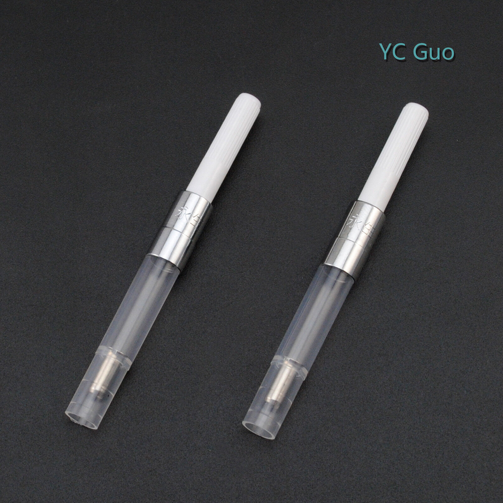 2X Converters For Wing Sung 659 Fountain Pen White For Transparent Version