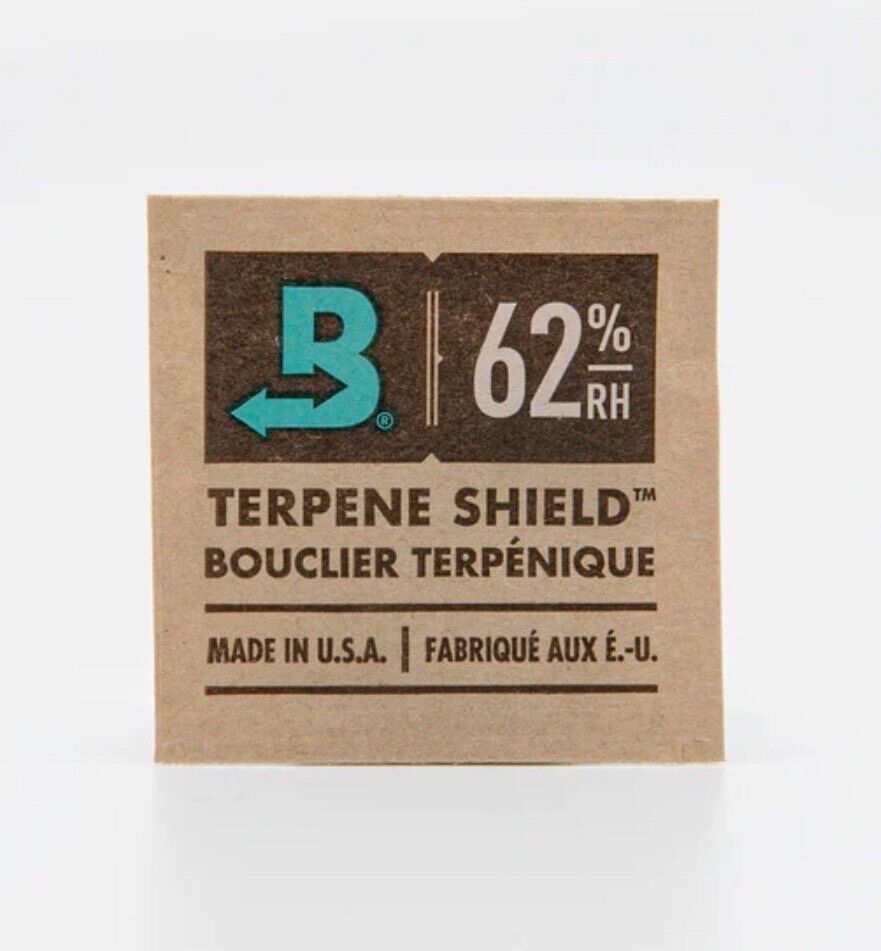 Boveda 62% Size 8 Box of 300 units - 2-Way Humidity Control Packs - 2.75”x2.75”