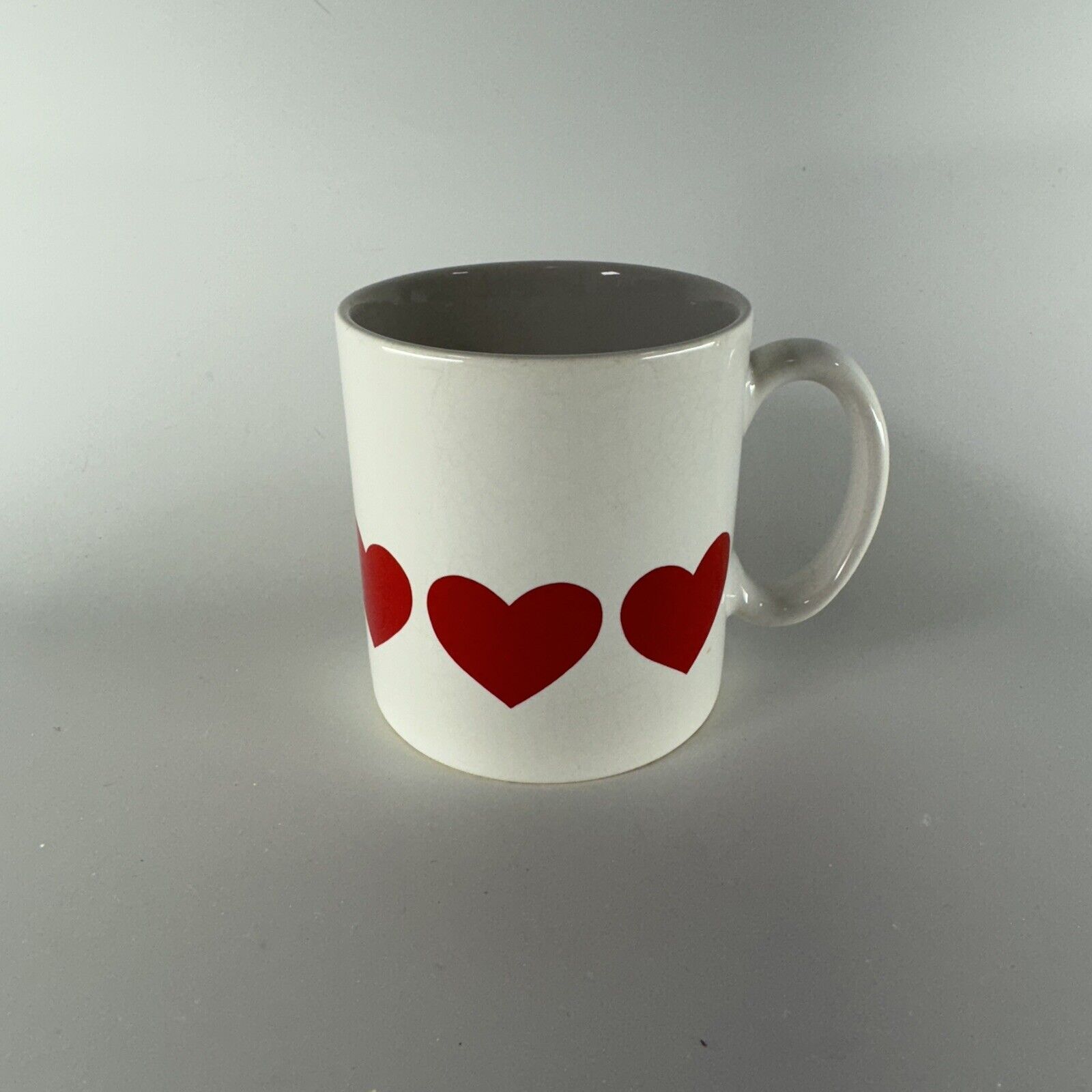 VTG 1970\'s Heart Coffee Mug Love Valentine Anniversary Birthday