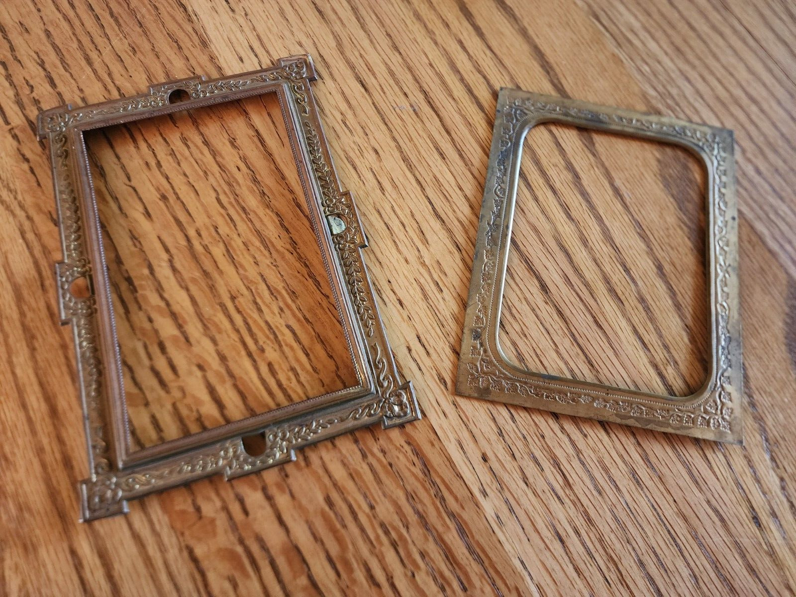 Antique Brass Picture Frame pieces ornate