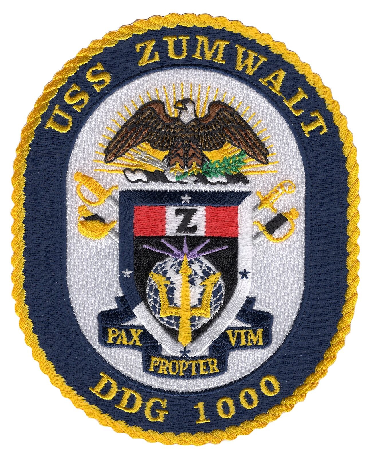 DDG-1000 USS Zumwalt Patch
