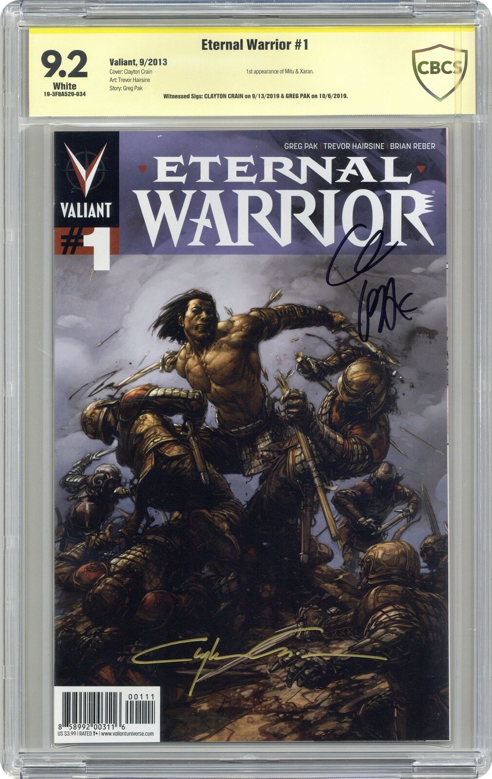Eternal Warrior 1A CBCS 9.2 SS 2013 19-3F8A529-034