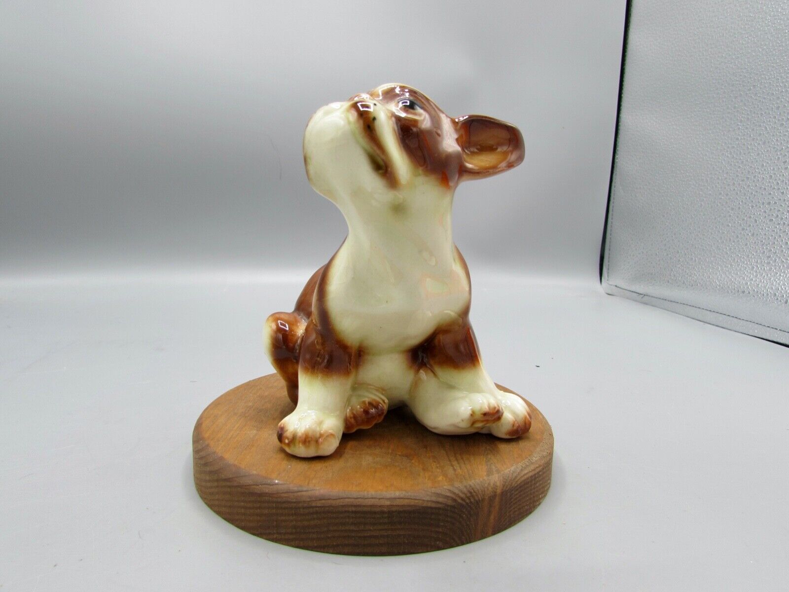 Boston Terrier Dog Figurine Vintage Retro 1950s Japan Ceramic Glossy 5\