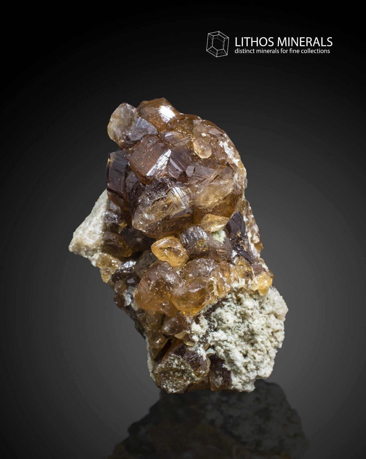 Minerals - Rare Garnet Variety Hessonite - Canada