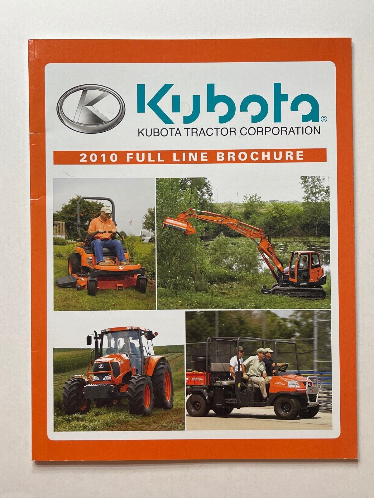 Kubota 2010 Full Line Sales Brochure *2010* (Showroom Sales Book)