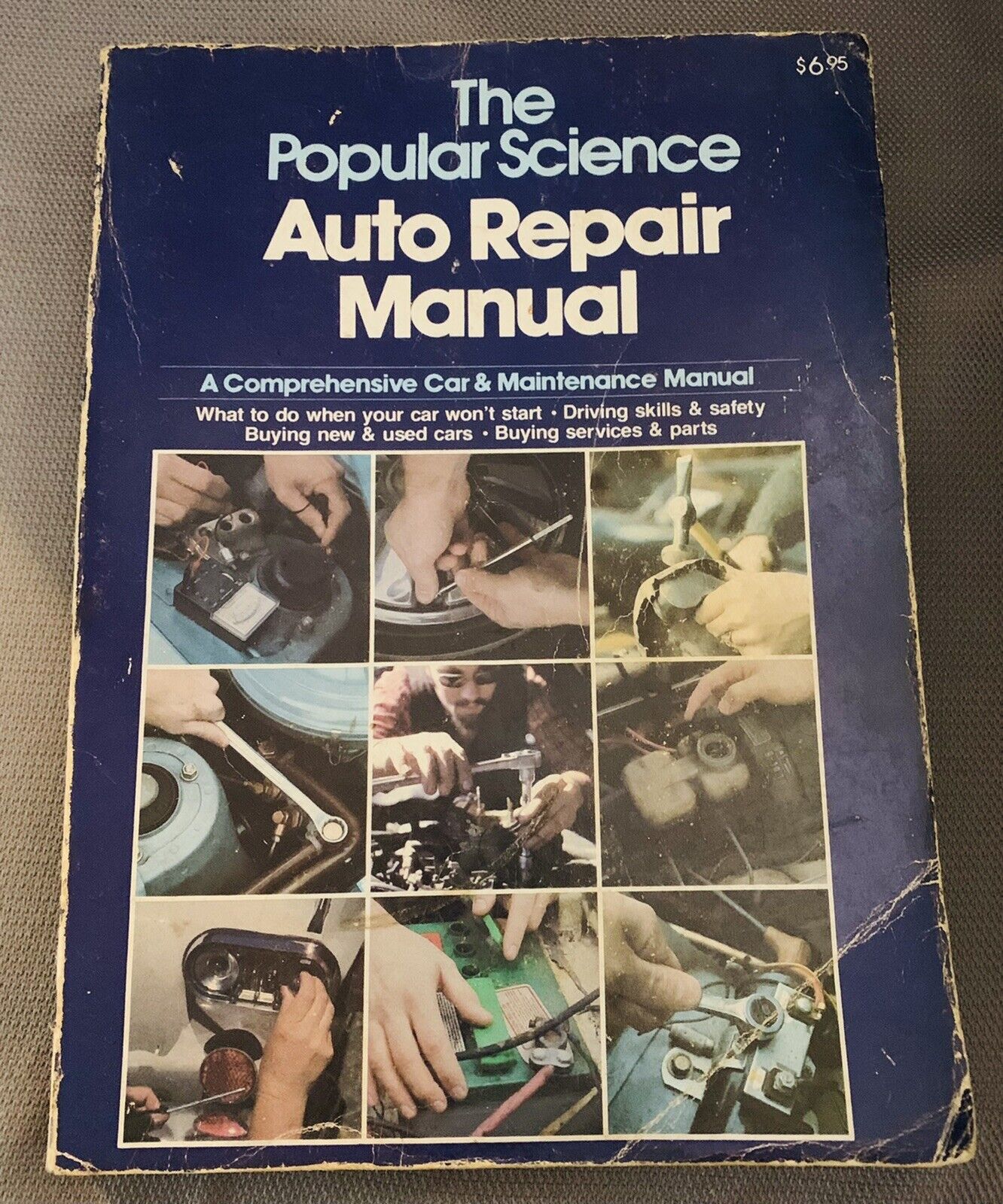 Vintage The Popular Science Auto Repair Manual 1971