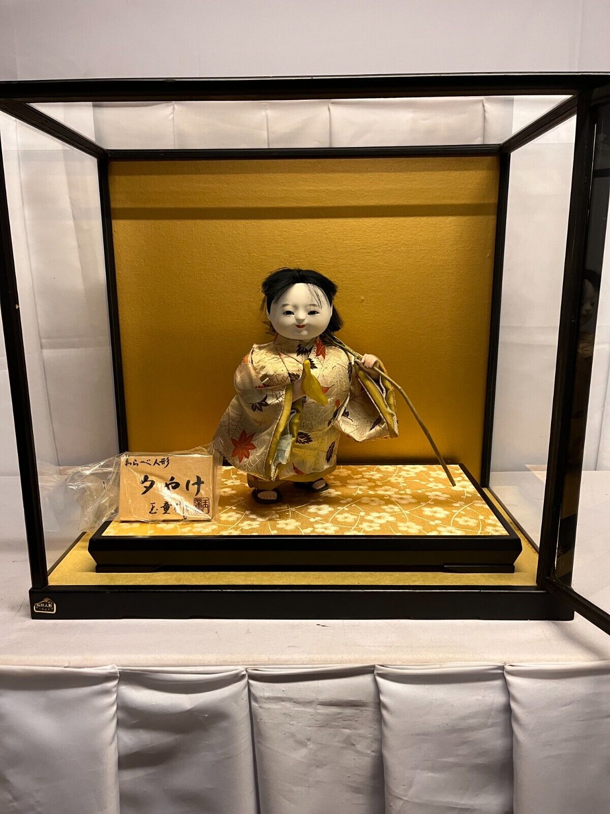 Vintage Doll Japanese Kabuki  From Japan