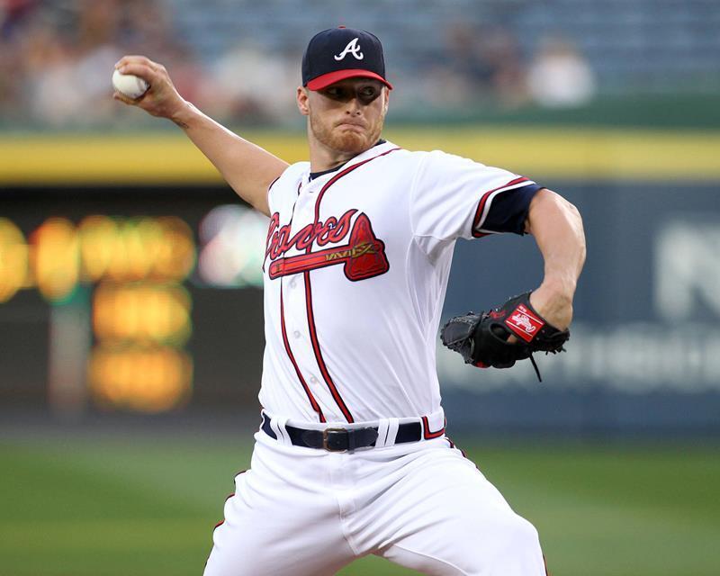 SHELBY MILLER Atlanta Braves 8X10 PHOTO PICTURE 22050701869