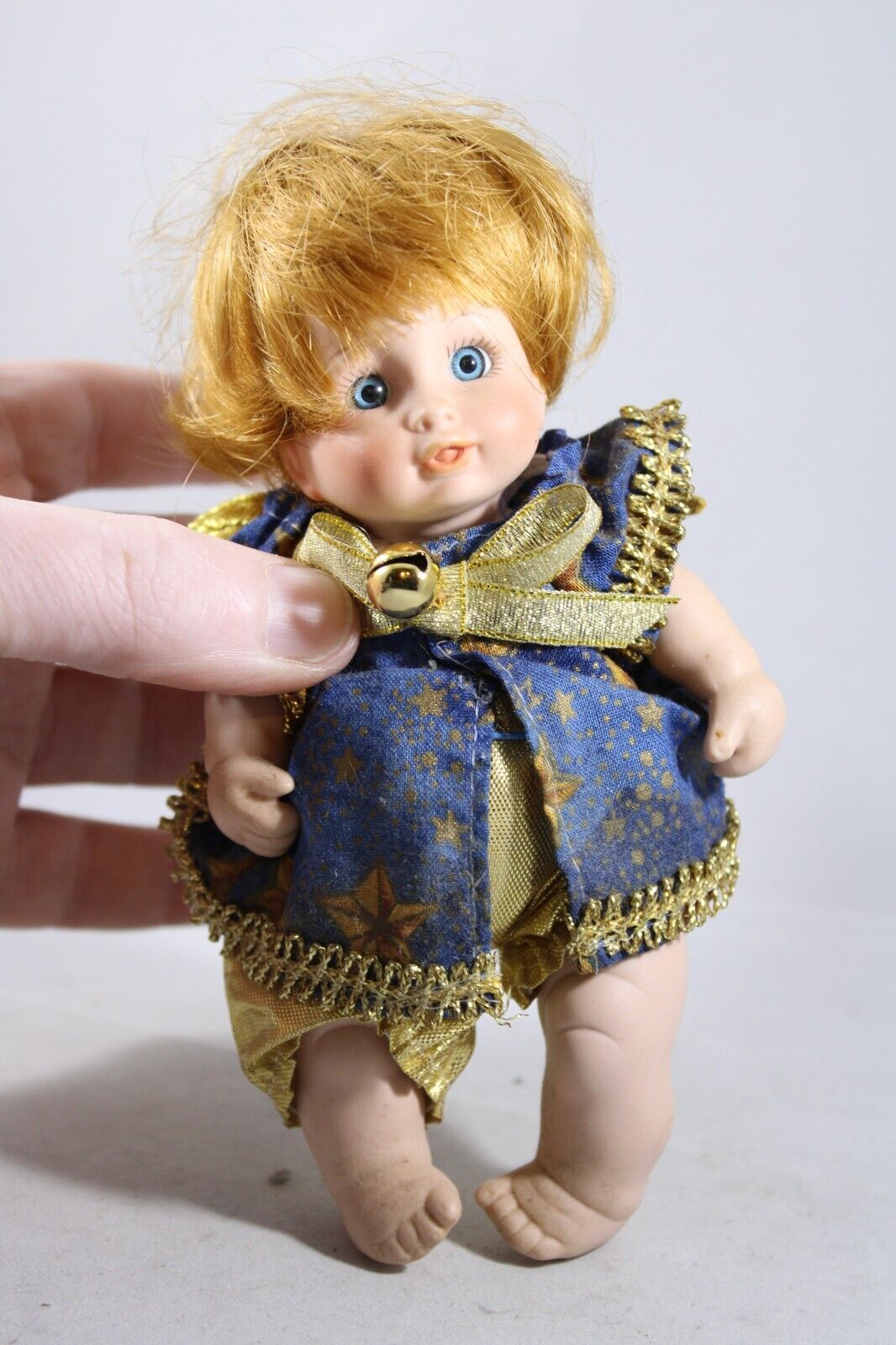 Cute Vintage Effanbee Littlest Angel Doll Christmas 1995 Loose