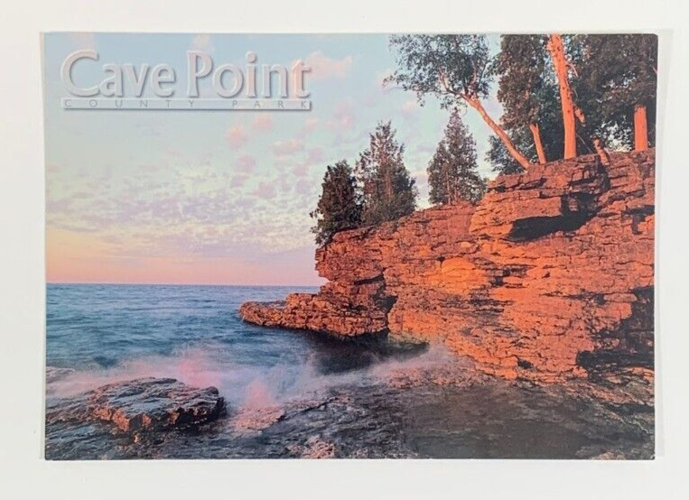 Cave Point County Park Sturgeon Bay Wisconsin Postcard Unposted