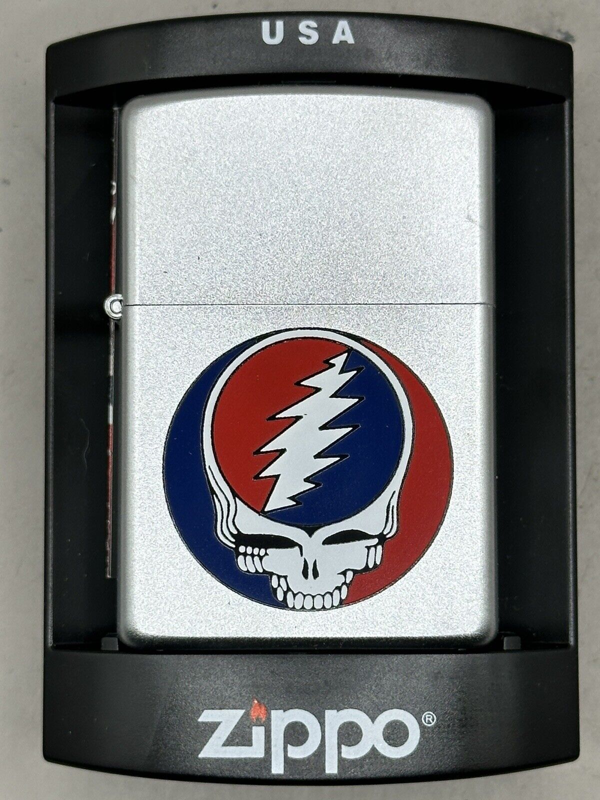 Steal Your Face Logo Zippo Lighter Deadhead Grateful Dead Jerry Garcia New