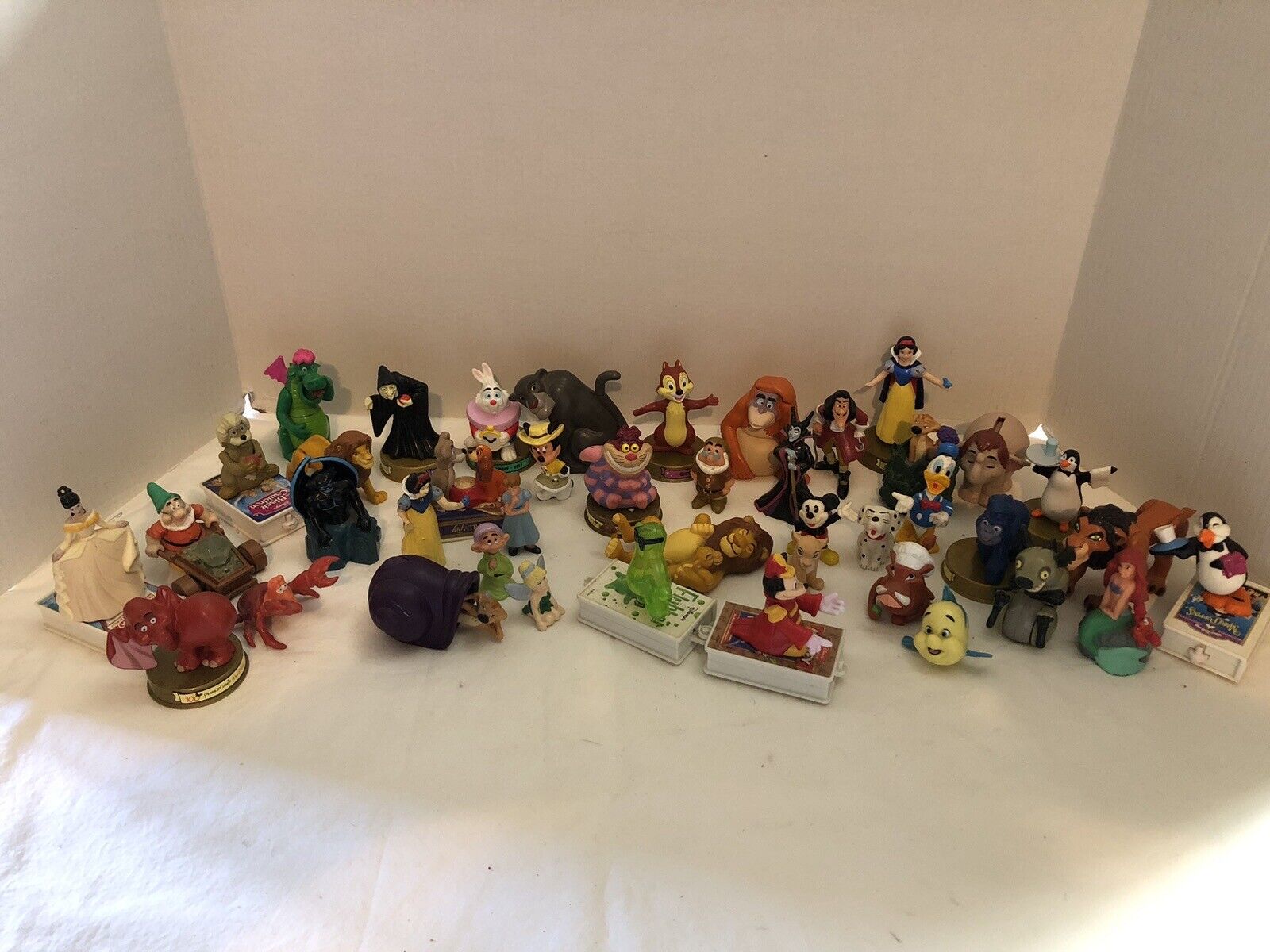 Disney Pvc McDonald’s Happy Meal Vintage Cake Topper Candy Disp Toy Lot Over 40