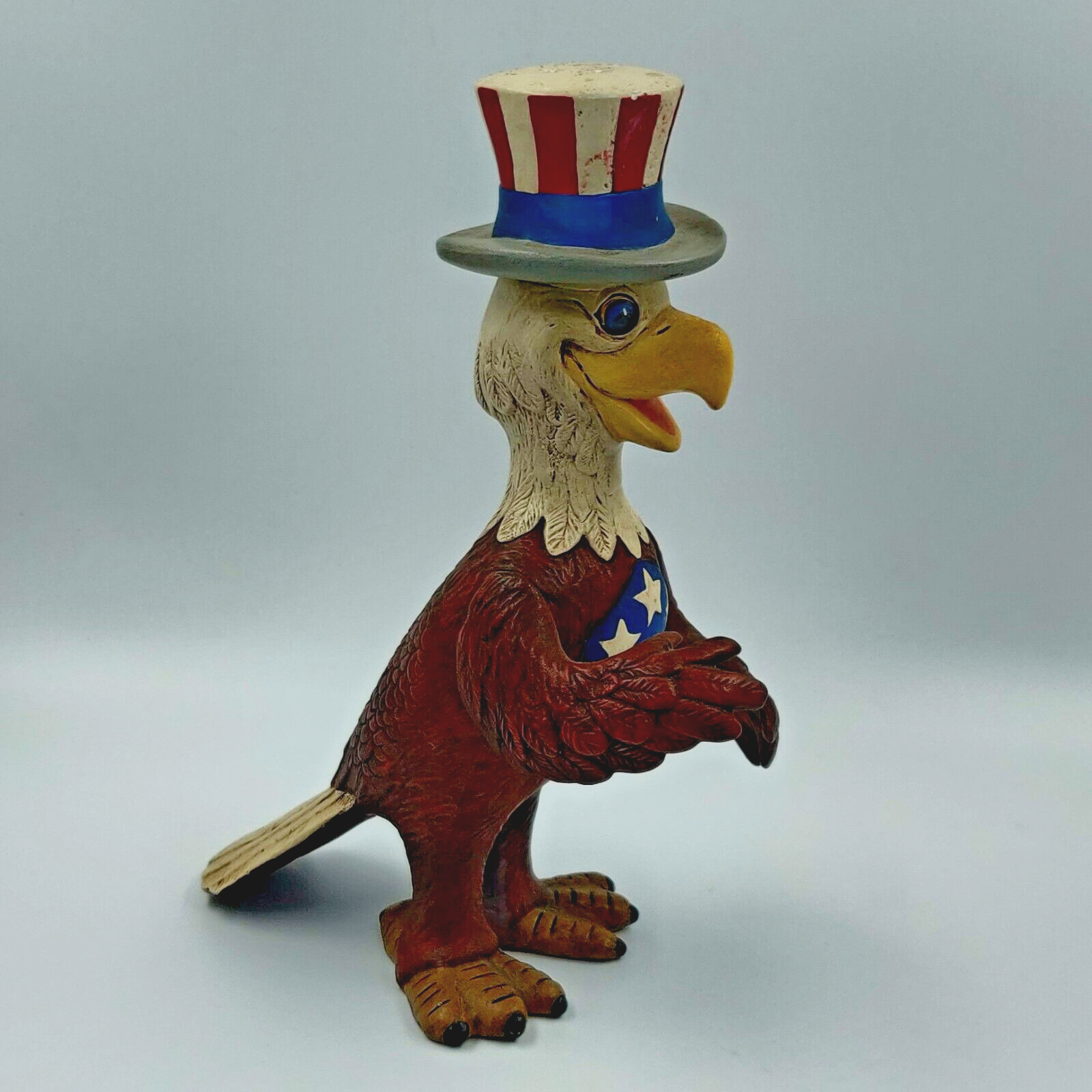 Vintage 1974 Disney America Sings Eagle Sam Press Statue Figure No Base Rare