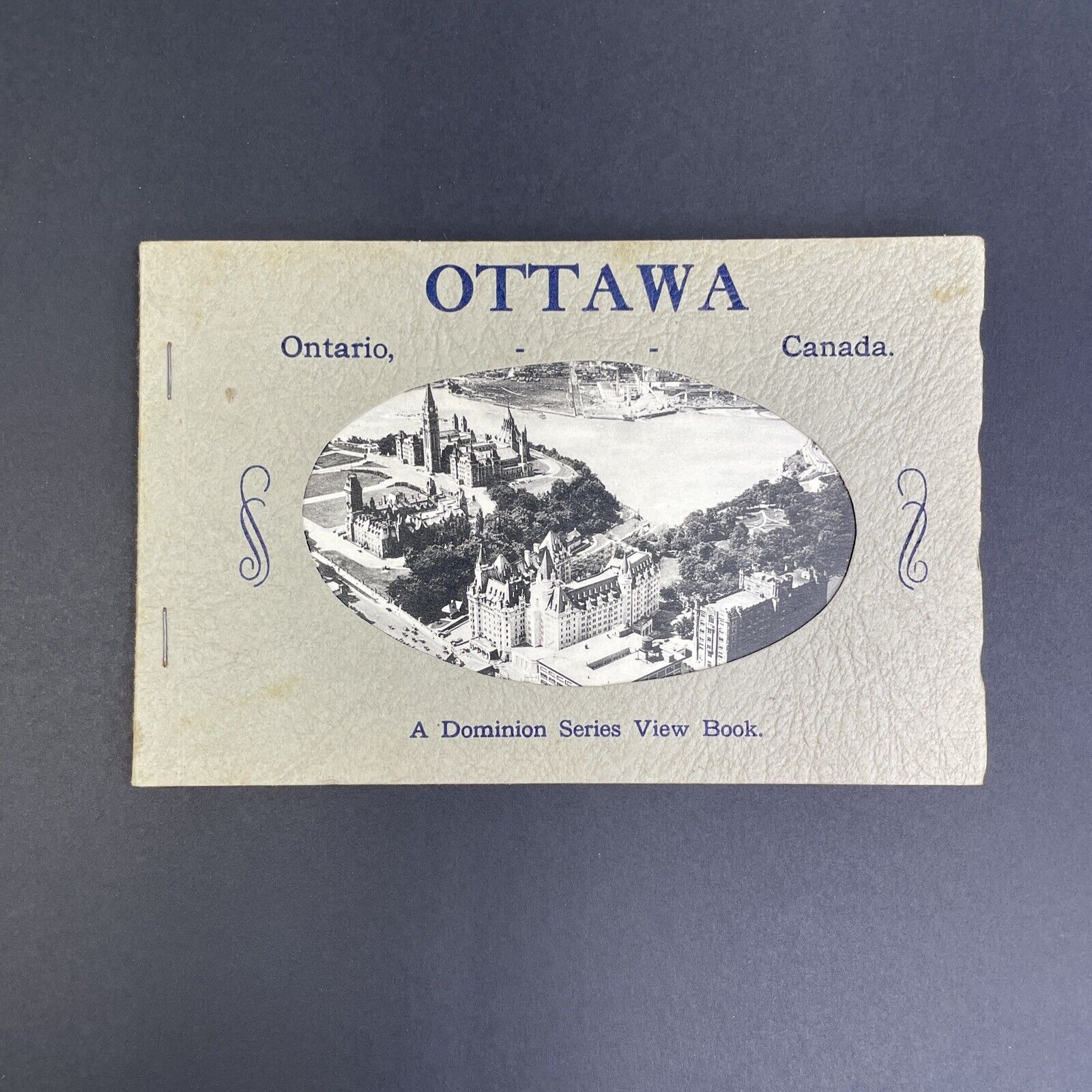 Antique 1930s Ottawa Ontario Photo Booklet Canada Royal Canadian Mint Parliament