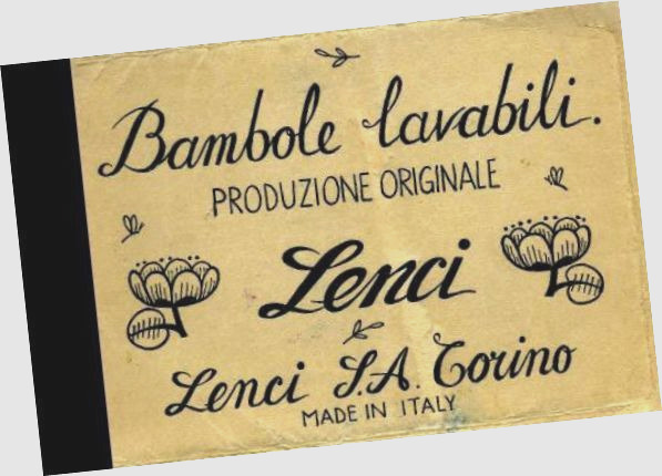 LENCI LAVABILI ~ Doll Catalogue (1932) LACQUER models felt dolls mascots * Italy