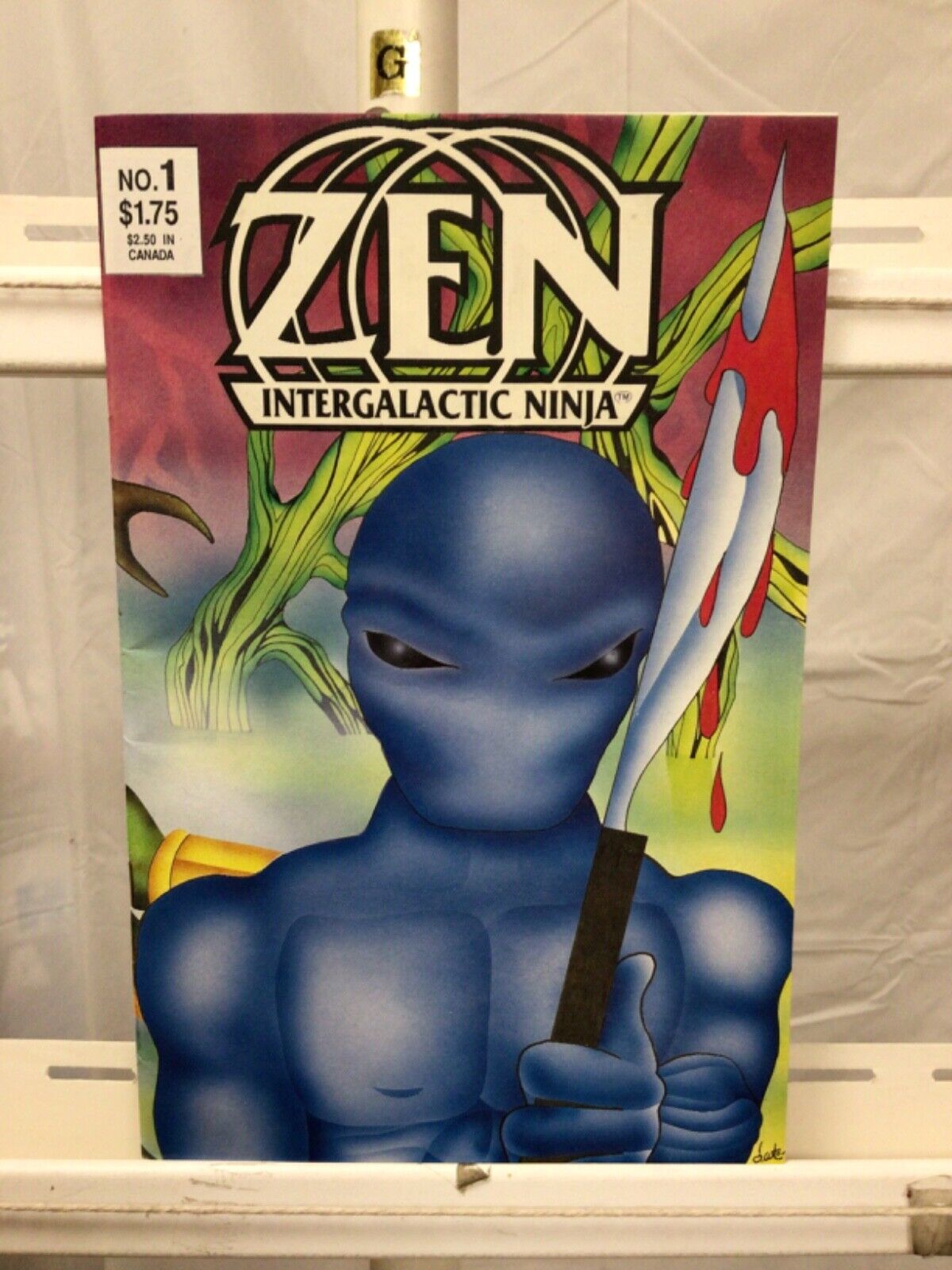 Zen Intergalactic Ninja #1 1987 First Print Double Signed FN/VF