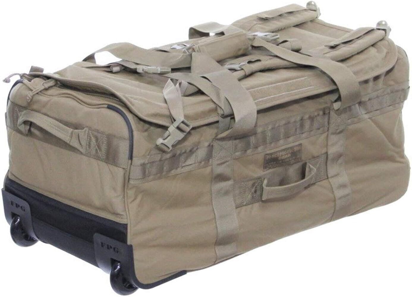 Imperfect USMC Force Protector Gear Deployer USGI Deployment Bag on Wheels