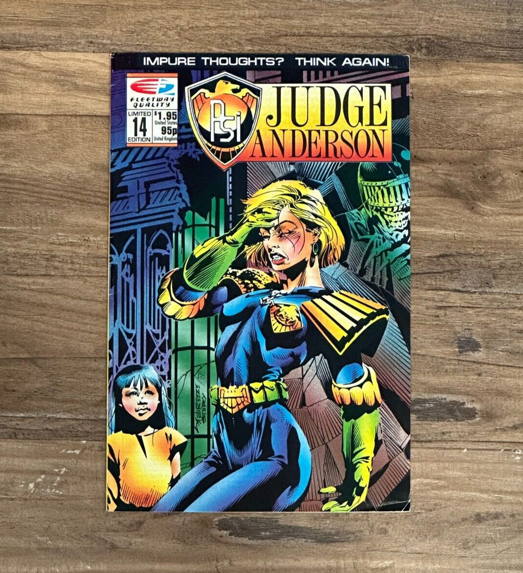 Psi-Judge Anderson #14 Fleetway Quality | Penultimate Issue