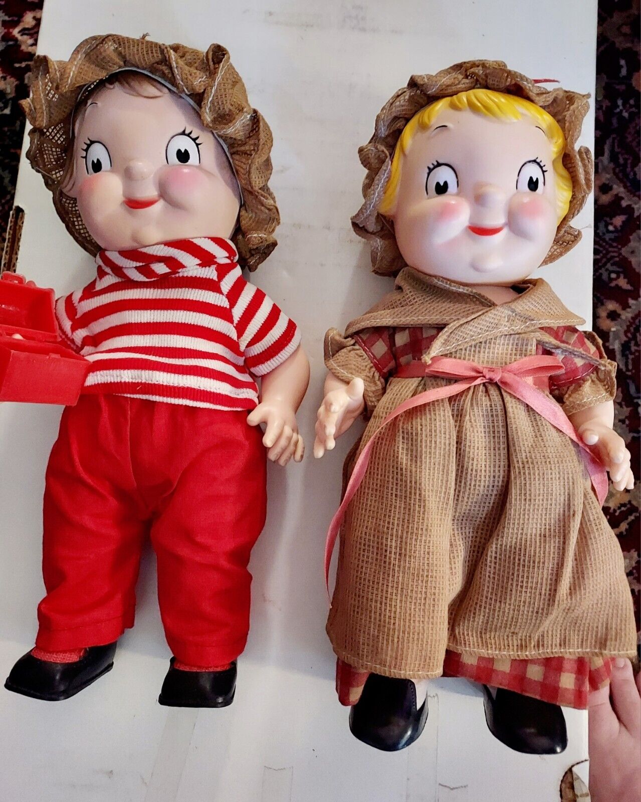 Vintage 1970's Campbell Soup Kids dolls, 10