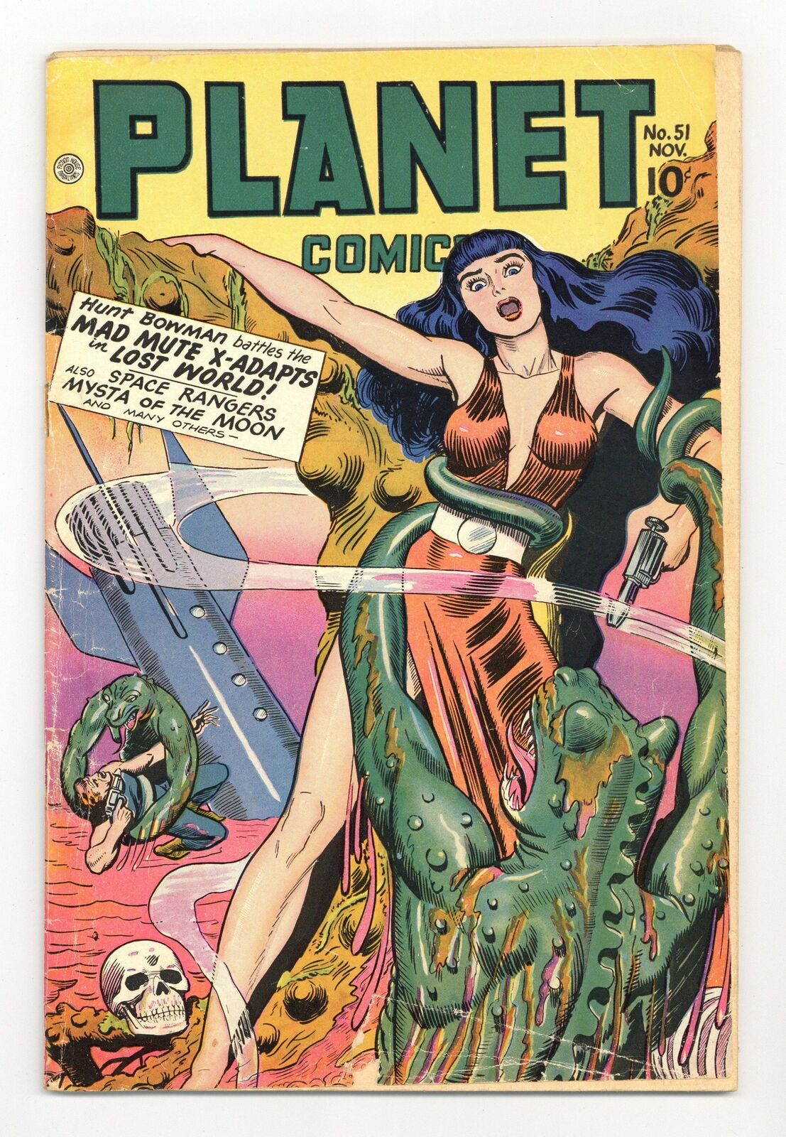 Planet Comics #51 GD+ 2.5 1947