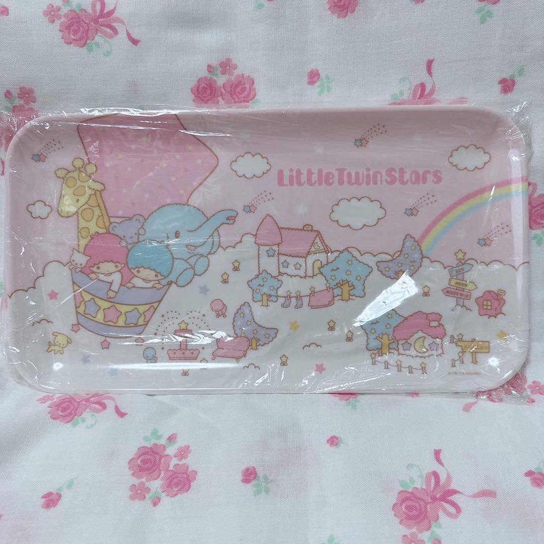 Little Twin Stars m711 Sanrio Kikirara Melamine Tray 2013