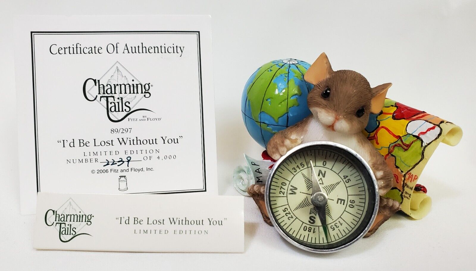 Charming Tails: I\'d Be Lost Without You - 89/297 - *Rare* Pristine Condition