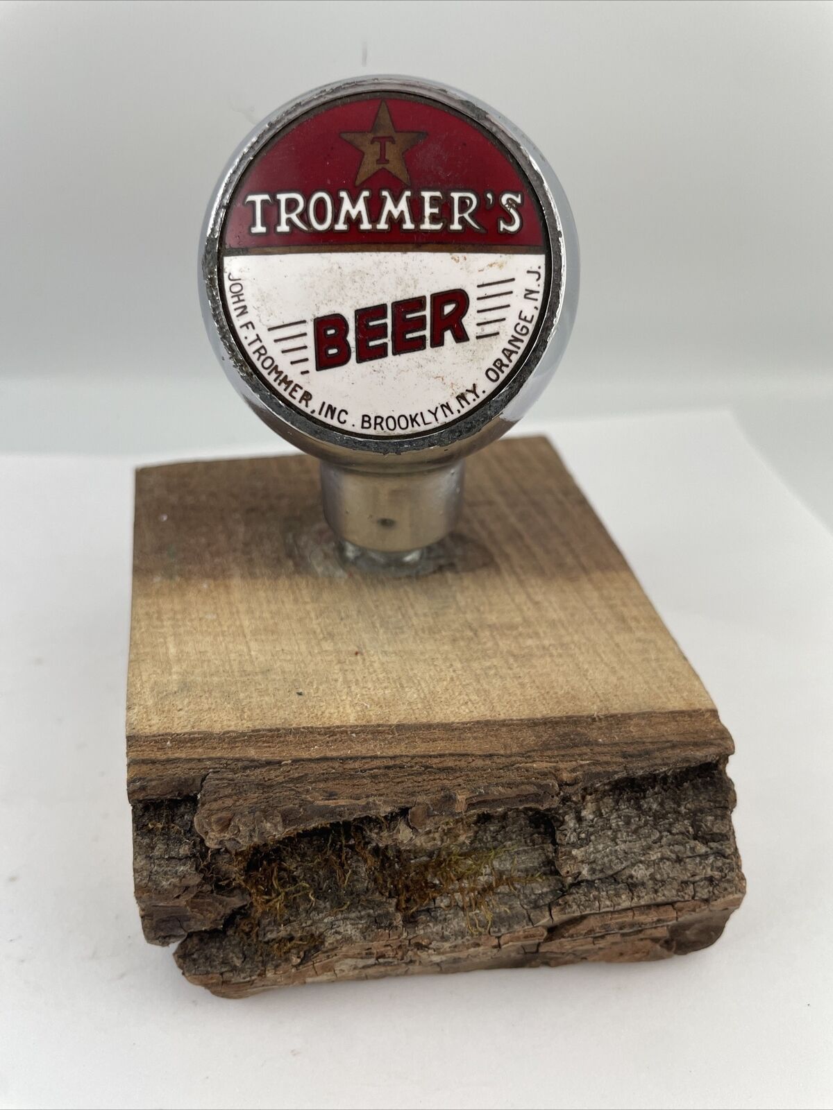 Beer Tap Handle Trommer’s Ball Knob Beer Tap Handle Rare Beer Tap Handle