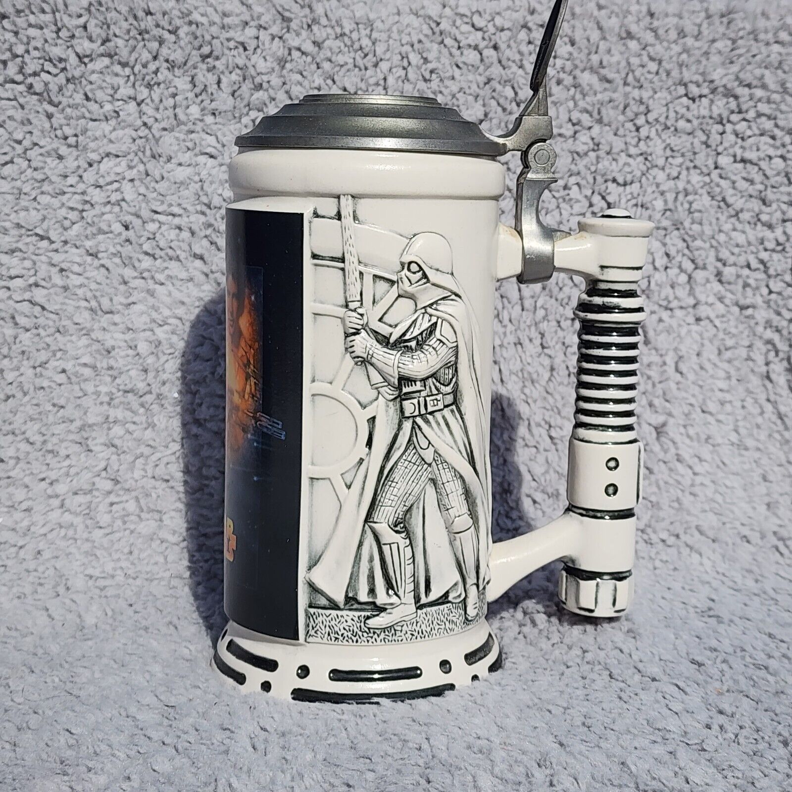 Star Wars SPECIAL EDITION Stein 3D Ceramic Stoneware 1998 Avon 20th Anniversary 