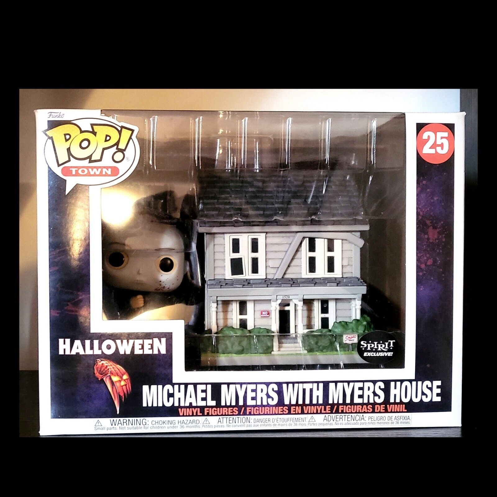 Funko Pop Town: Halloween - Michael Myers with Myers House #25 Exclusive MINT🔥