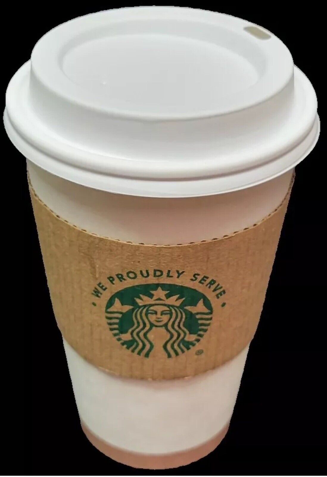 (80) STARBUCKS Paper Cups & (85) Lids Grande (80) Cup Sleeves Disposable (20 Oz)