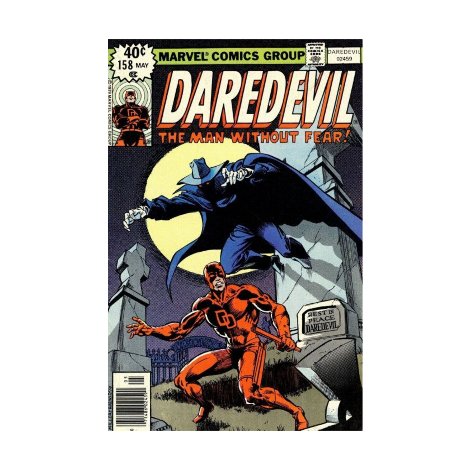 Marvel Daredevil Daredevil 1st Series #158 (Newsstand Ed) EX
