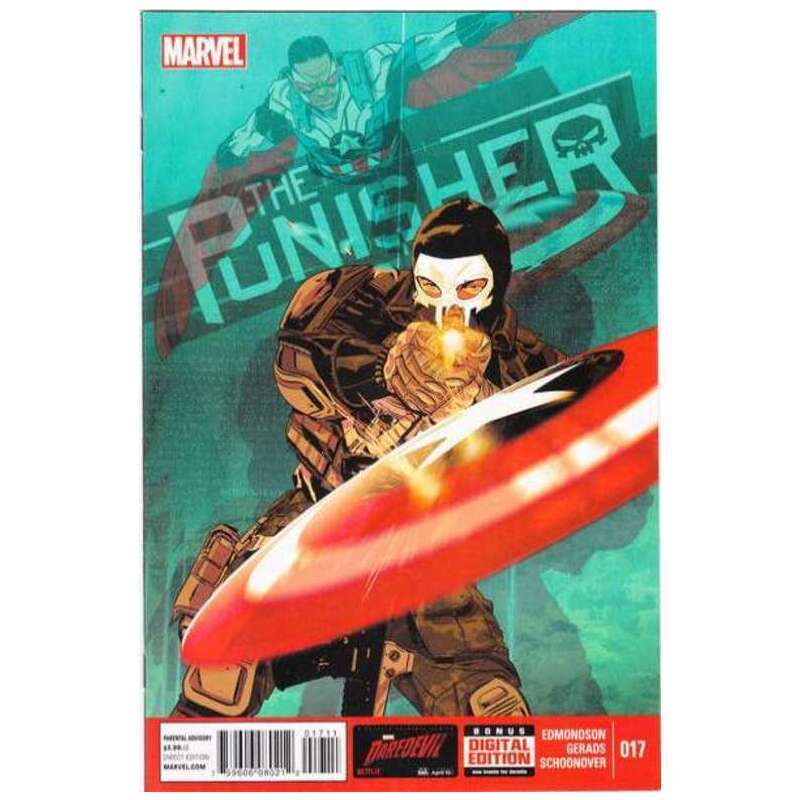 Punisher (2014 series) #17 in Near Mint condition. Marvel comics [v{