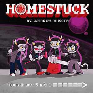 Homestuck, Book 4: Act 5 Act 1 (4) - Hardcover, by Hussie Andrew - Acceptable n