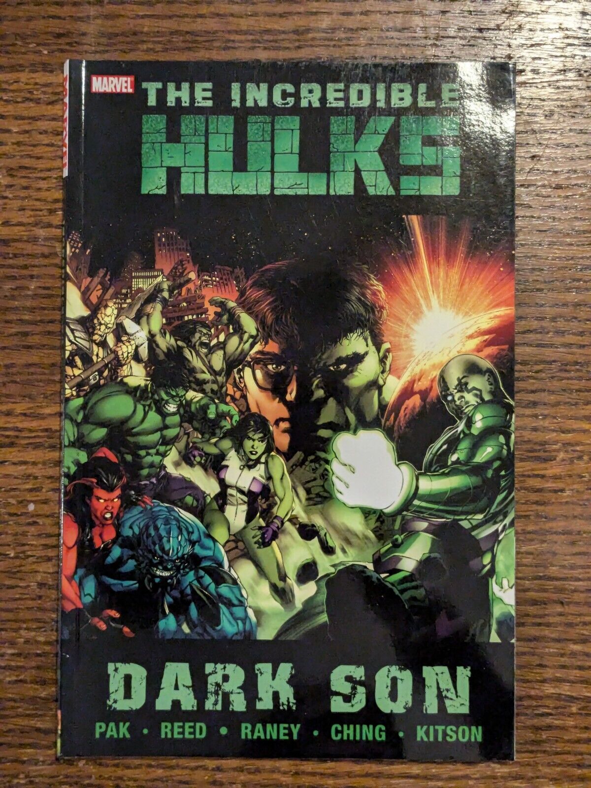 The Incredible Hulks Dark Son Marvel Paperback by Greg Pak