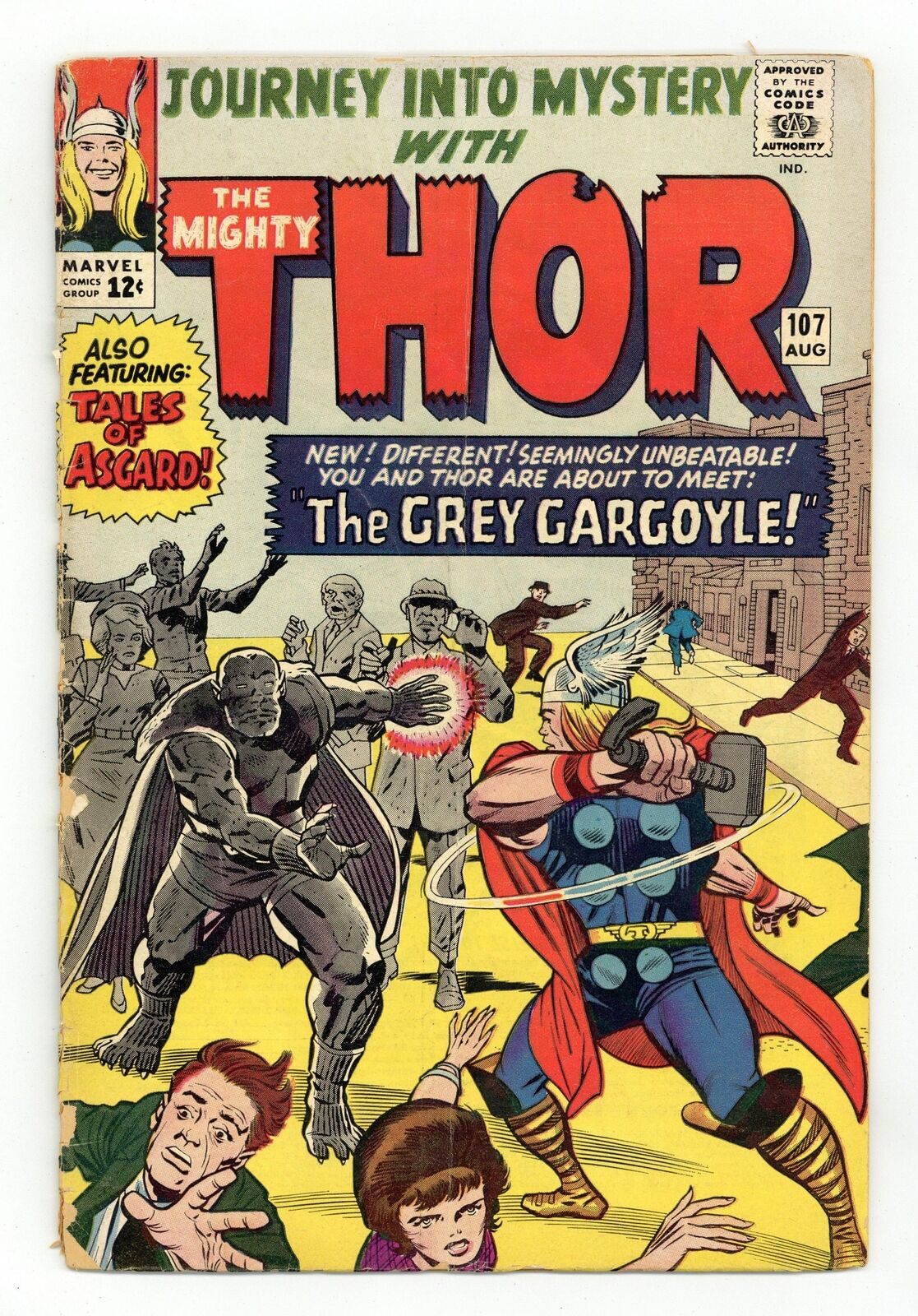Thor Journey Into Mystery #107 GD- 1.8 1964