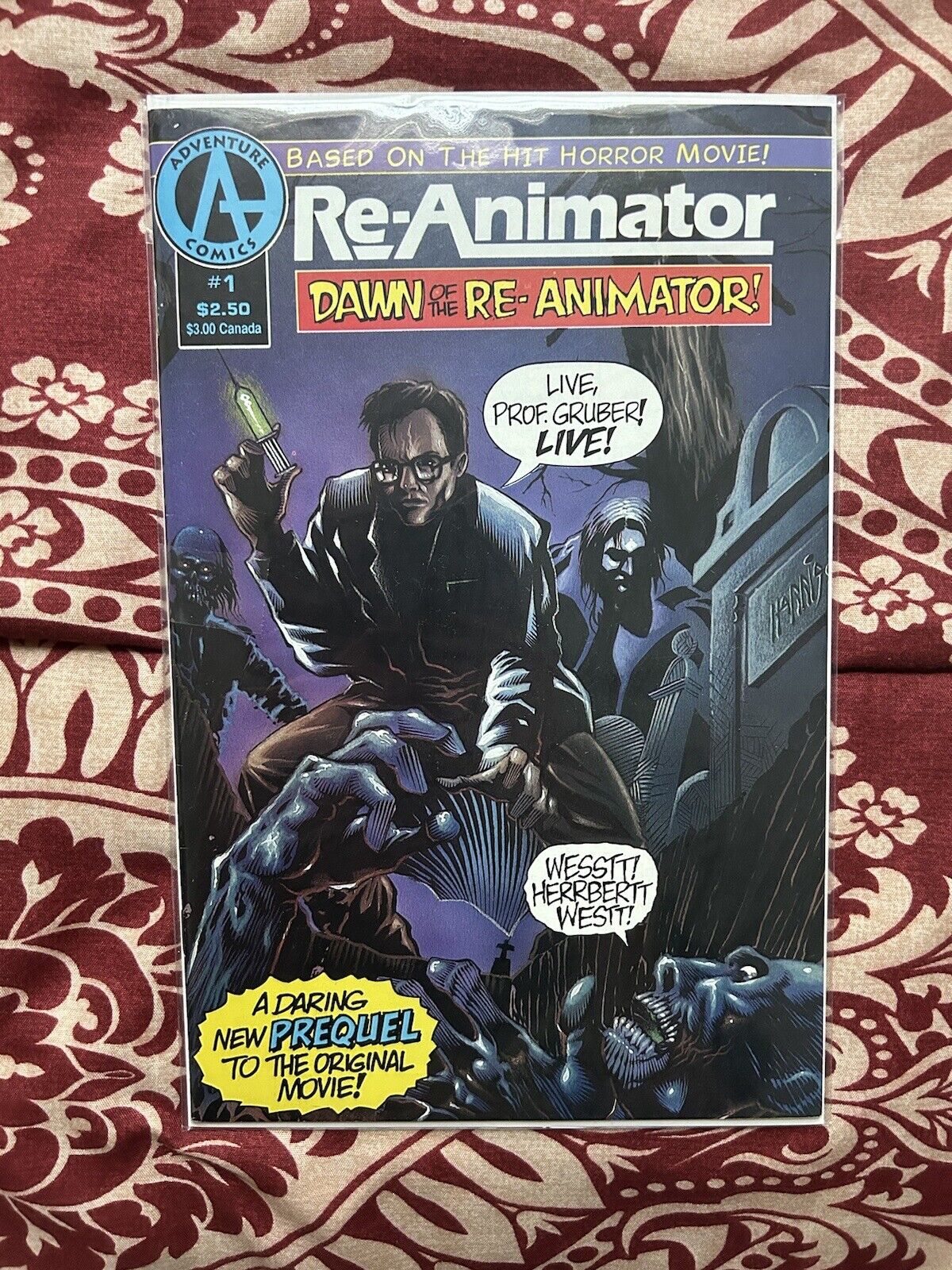 Re-Animator: Dawn Of Re-Animator Issues #1-#4 Adventure Comics 1992