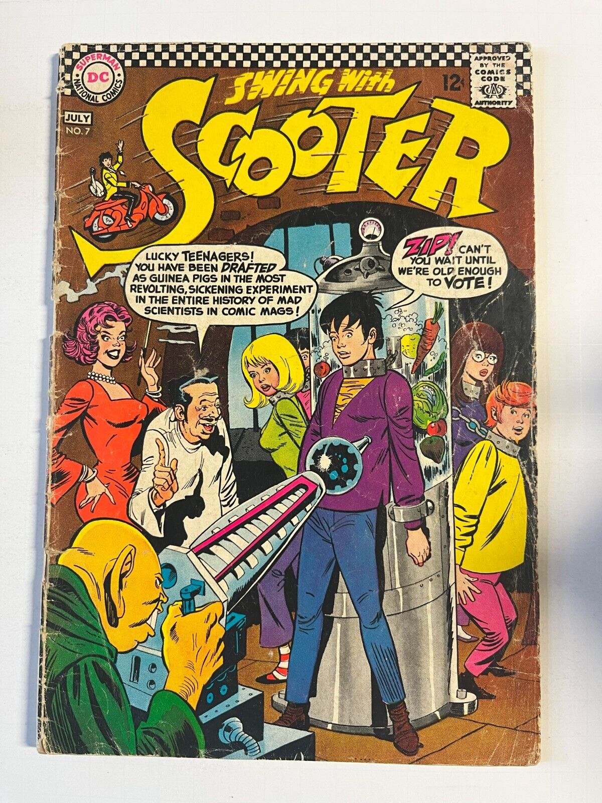 Swing With Scooter No. #7 DC Comics 1967
