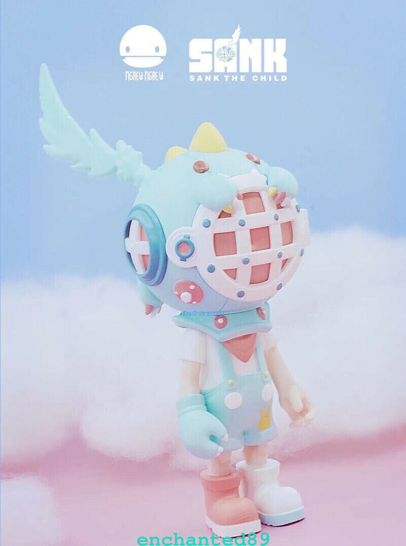 Little Sank Dino by Sank Toys x Ngaew Cute Fashion Ngaew Collection In Stock