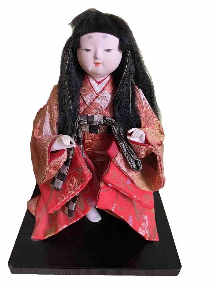 Vintage Collectable Japanese Kimekomi Doll