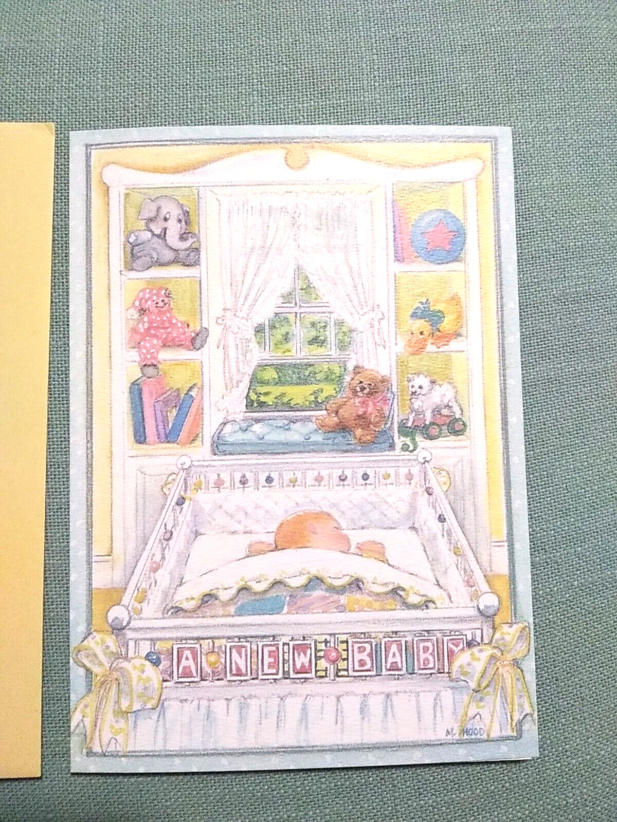VTG ADORABLE NOS 1995 Marian Heath Greeting Card \
