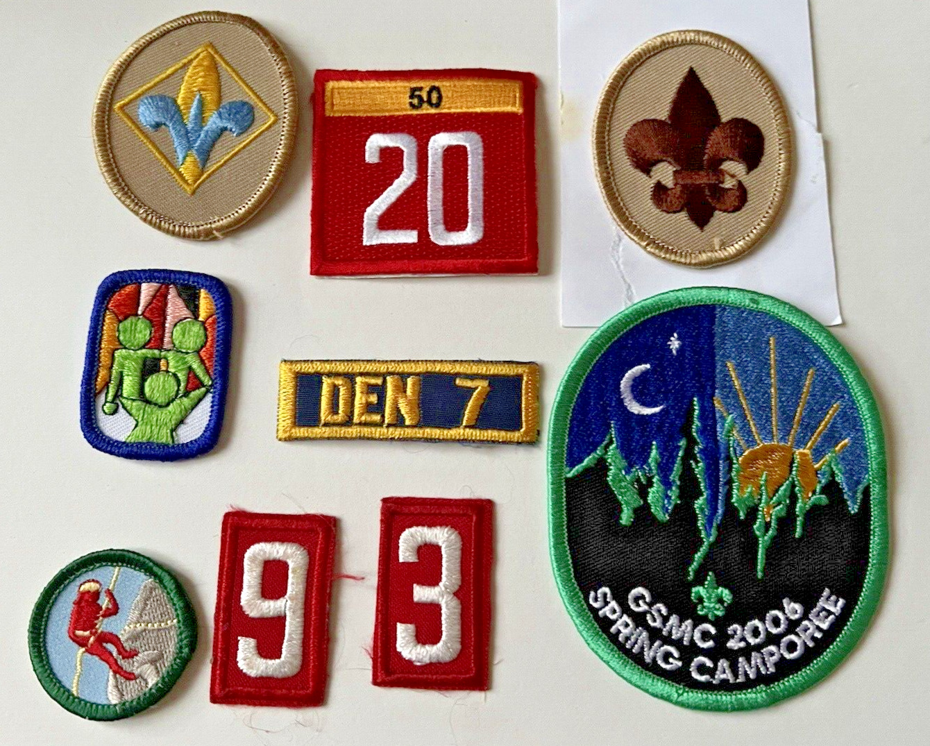 Vintage Boy/Girl Scout’s of America Patches 1990's-2000's