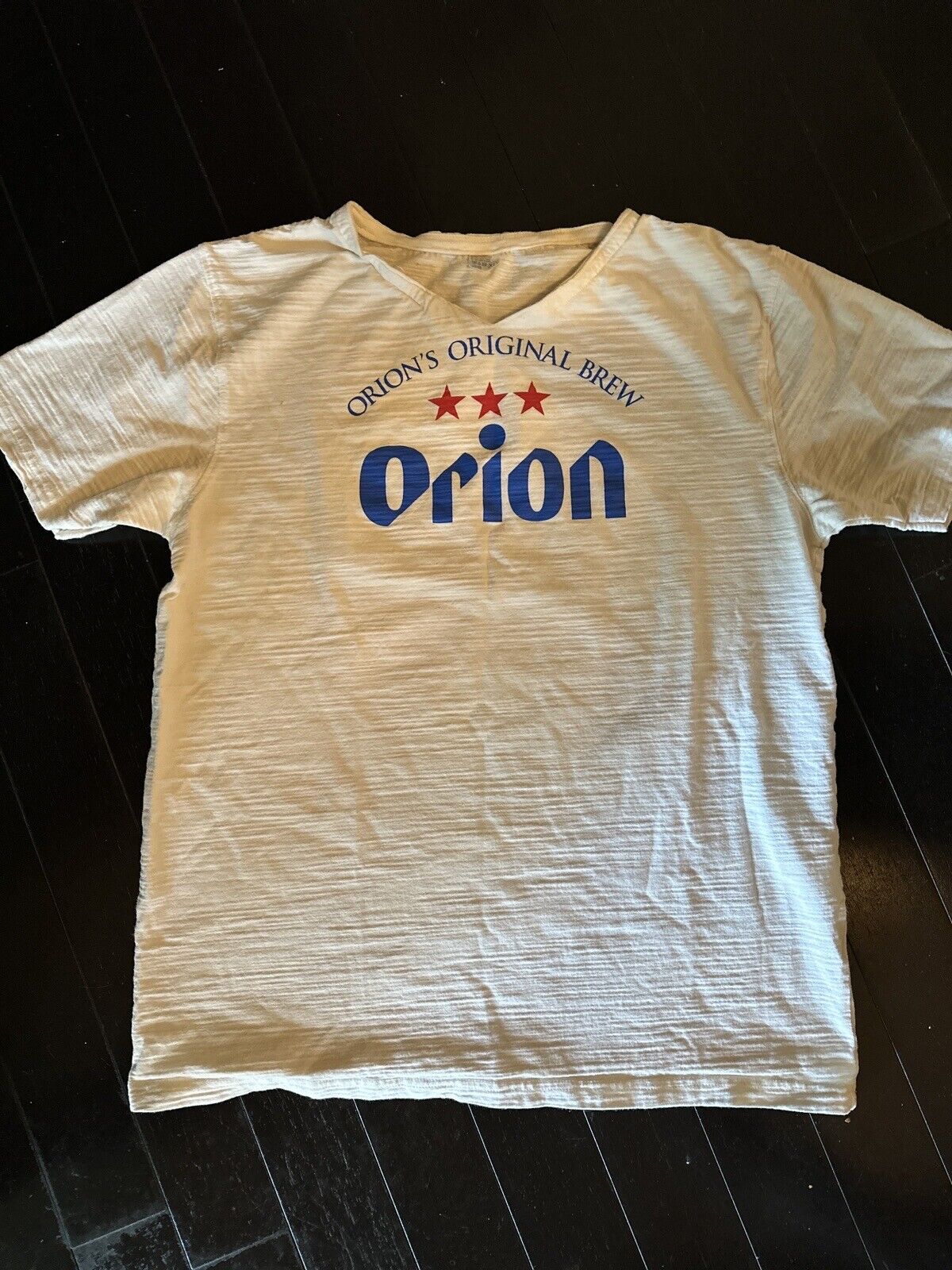 Authentic Vintage Orion Draft Beer T-shirt Okinawa Japan size Men’s XL
