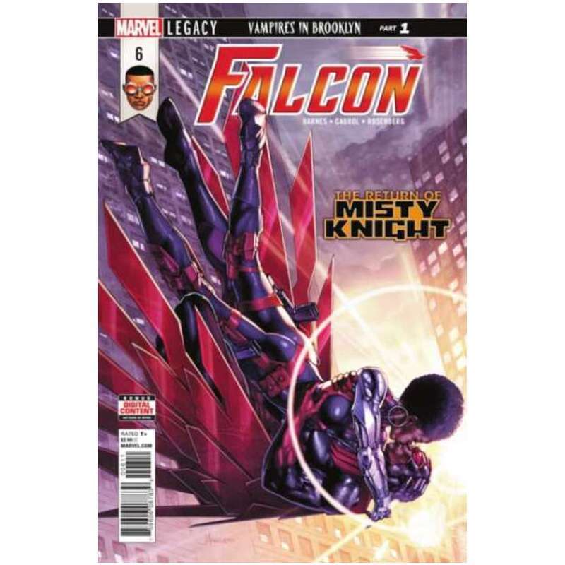 Falcon (2017 series) #6 in Near Mint condition. Marvel comics [j\'
