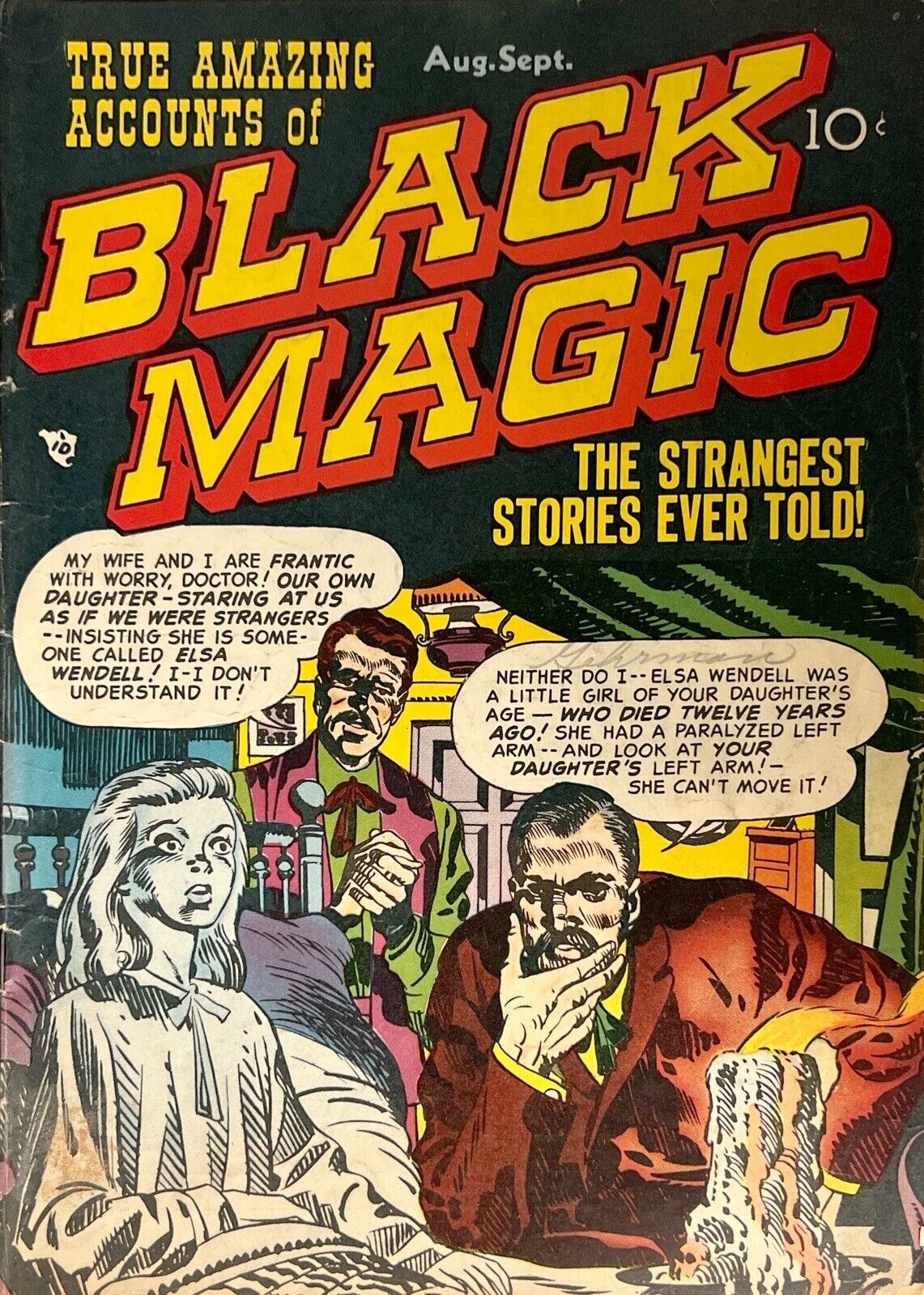 Crestwood Comics - Black Magic #10 - Aug-Sept 1951